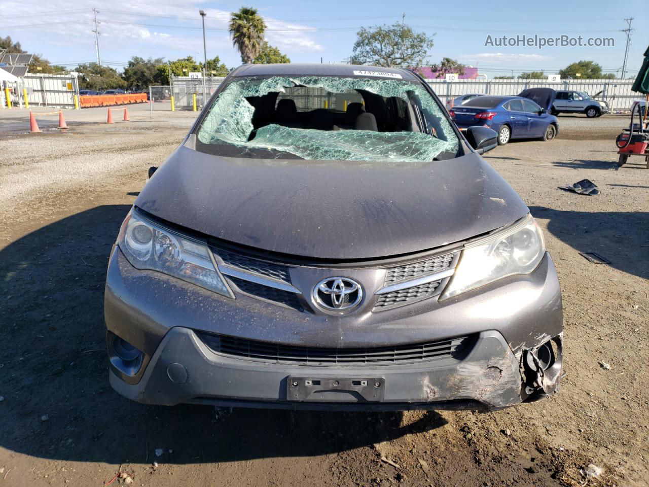 2015 Toyota Rav4 Le Gray vin: 2T3ZFREV2FW200316