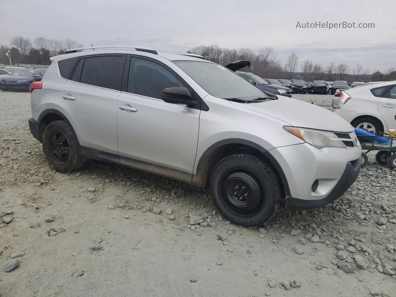 2015 Toyota Rav4 Le Silver vin: 2T3ZFREV2FW219173