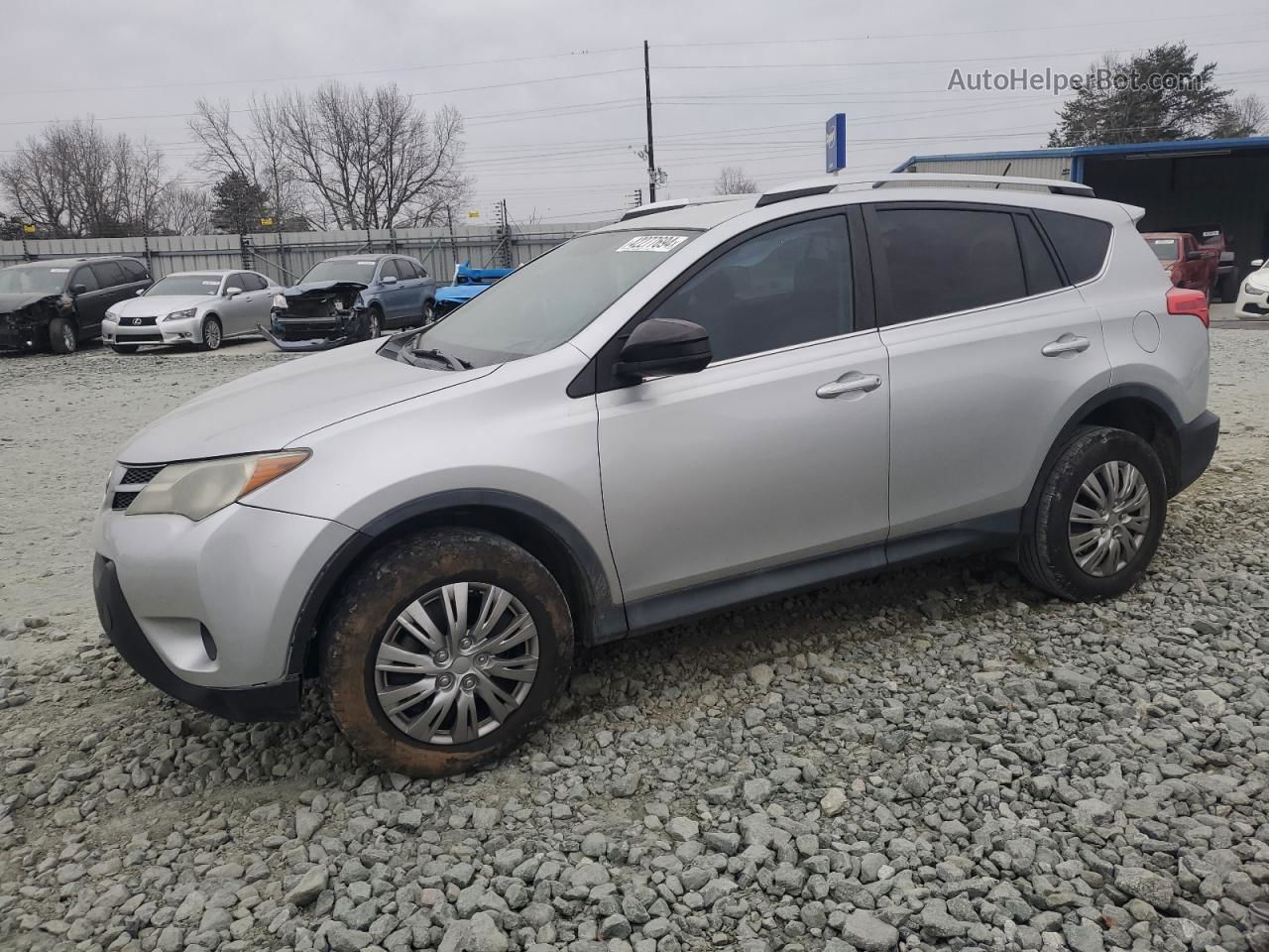 2015 Toyota Rav4 Le Silver vin: 2T3ZFREV2FW219173