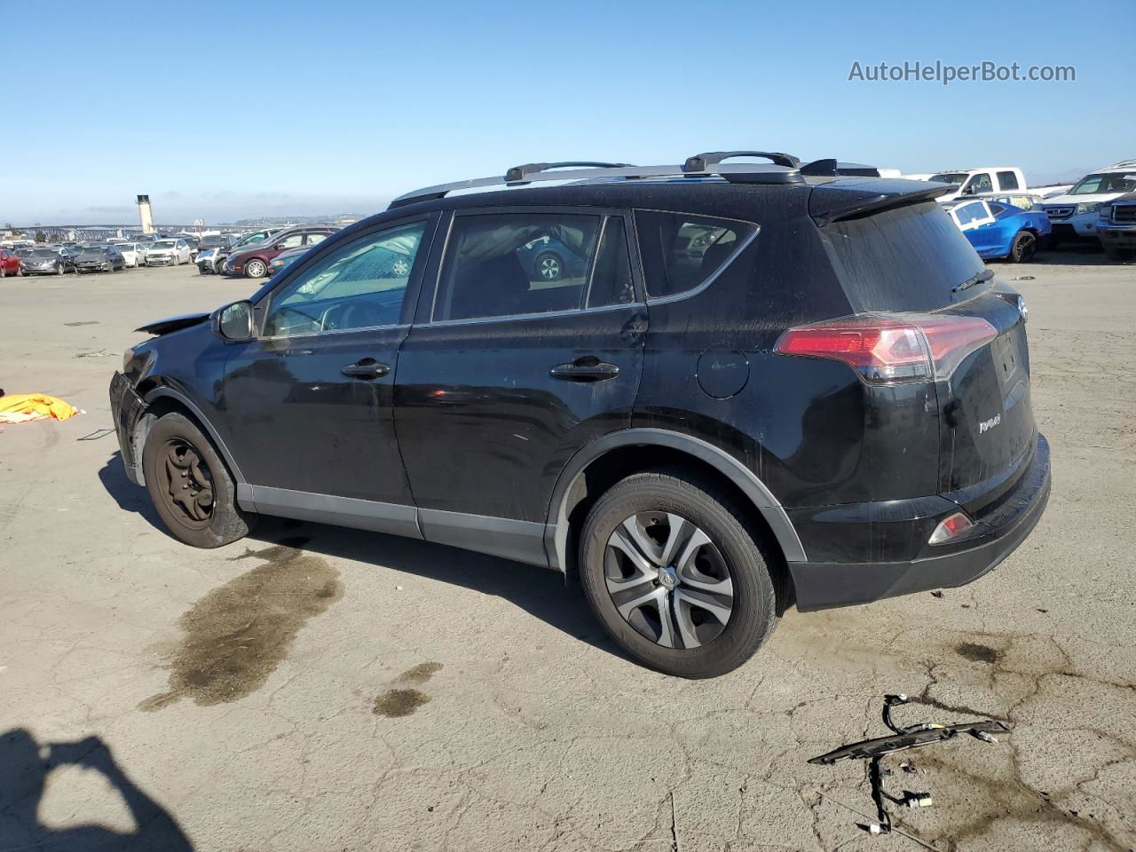 2016 Toyota Rav4 Le Черный vin: 2T3ZFREV2GW239697