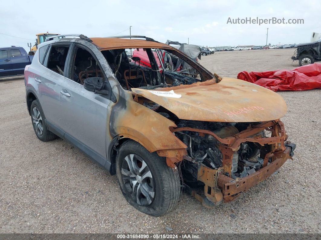 2018 Toyota Rav4 Le Silver vin: 2T3ZFREV2JW426607