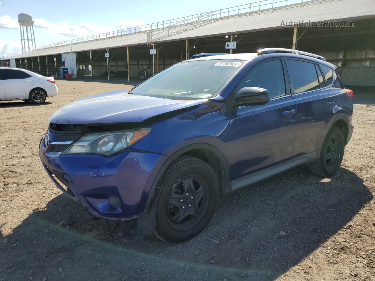 2015 Toyota Rav4 Le Blue vin: 2T3ZFREV3FW180285