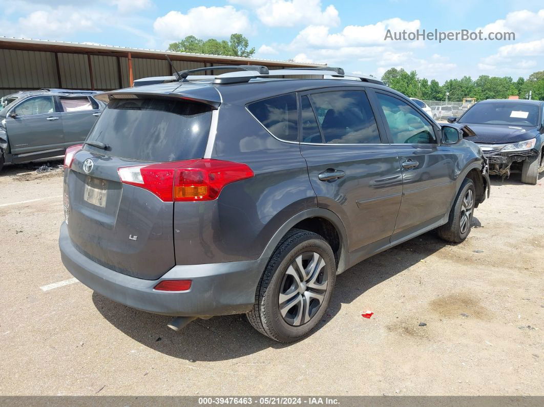 2015 Toyota Rav4 Le Gray vin: 2T3ZFREV3FW199287