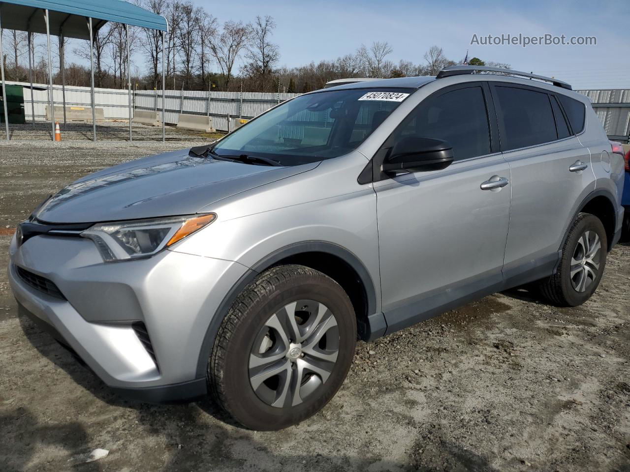 2018 Toyota Rav4 Le Серебряный vin: 2T3ZFREV3JW510368