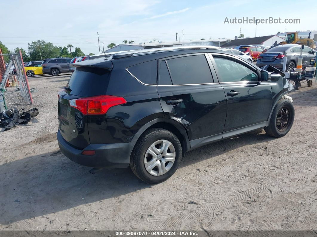 2015 Toyota Rav4 Le Black vin: 2T3ZFREV4FW179355