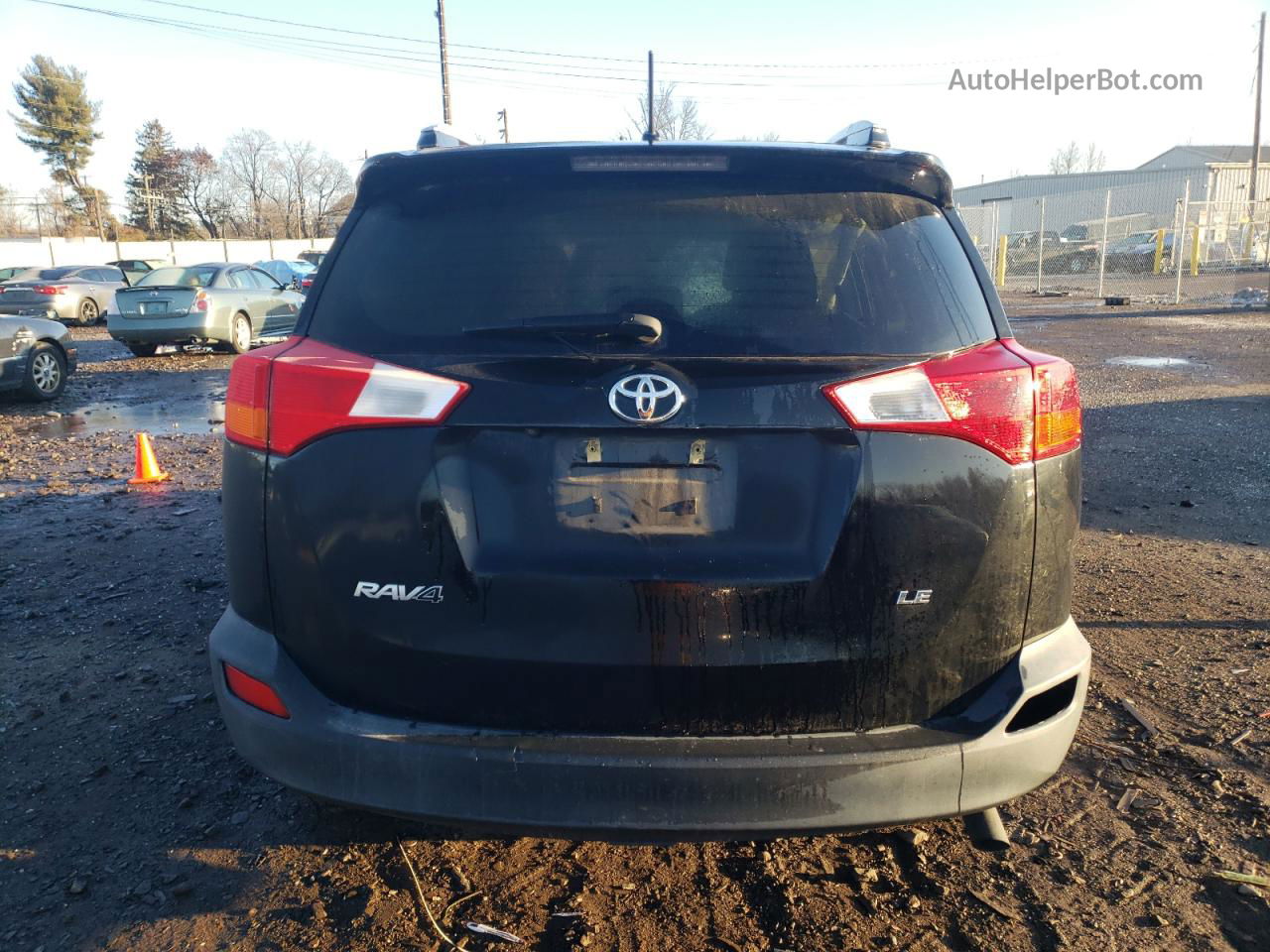 2015 Toyota Rav4 Le Black vin: 2T3ZFREV4FW185348