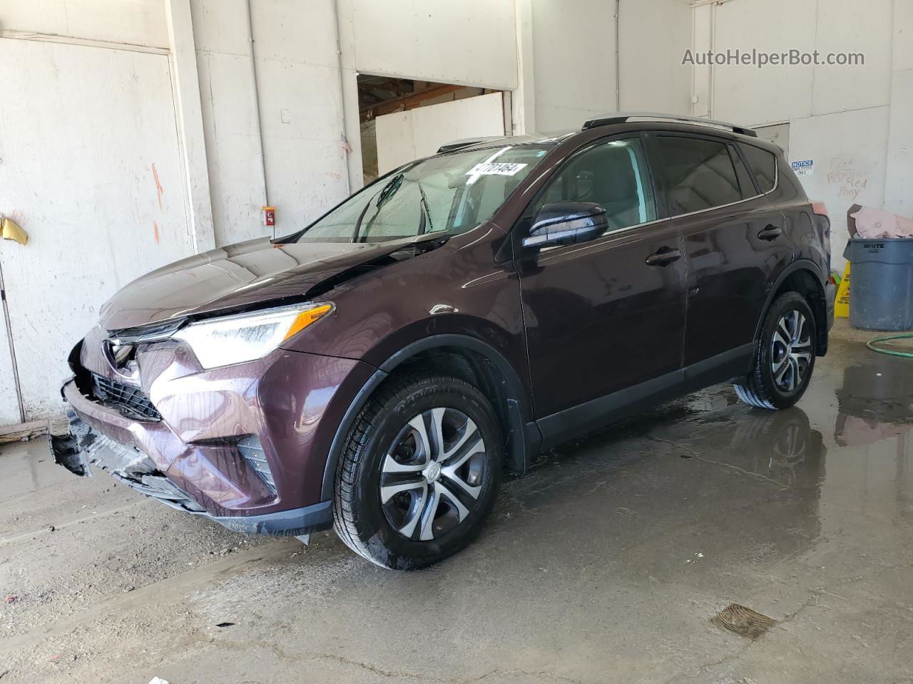 2016 Toyota Rav4 Le Burgundy vin: 2T3ZFREV4GW297388