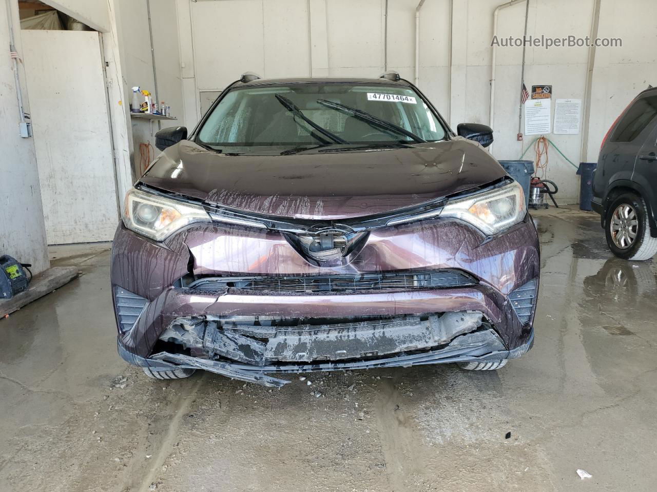 2016 Toyota Rav4 Le Burgundy vin: 2T3ZFREV4GW297388