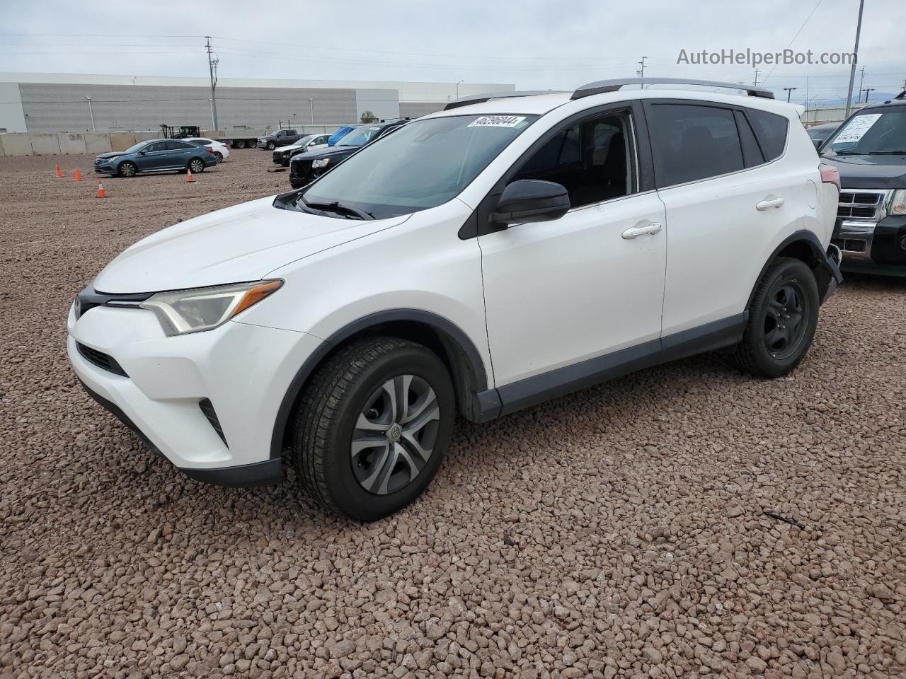 2017 Toyota Rav4 Le Белый vin: 2T3ZFREV4HW370602