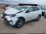 2018 Toyota Rav4 Le White vin: 2T3ZFREV4JW510265