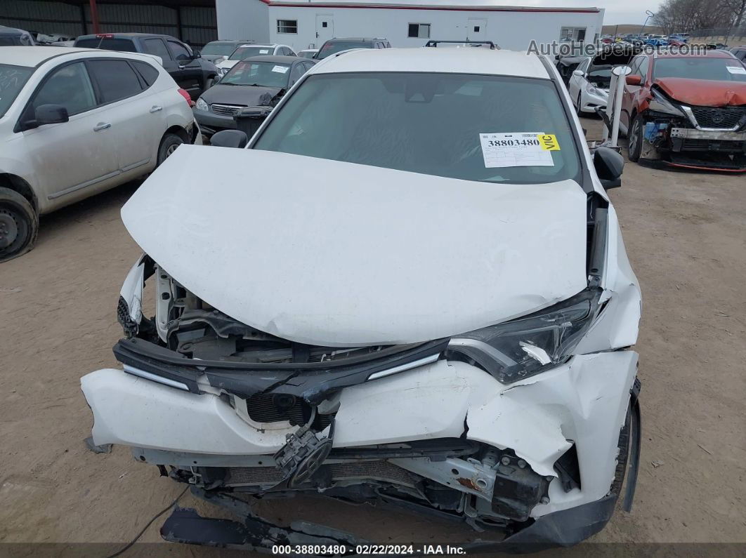 2018 Toyota Rav4 Le White vin: 2T3ZFREV4JW510265