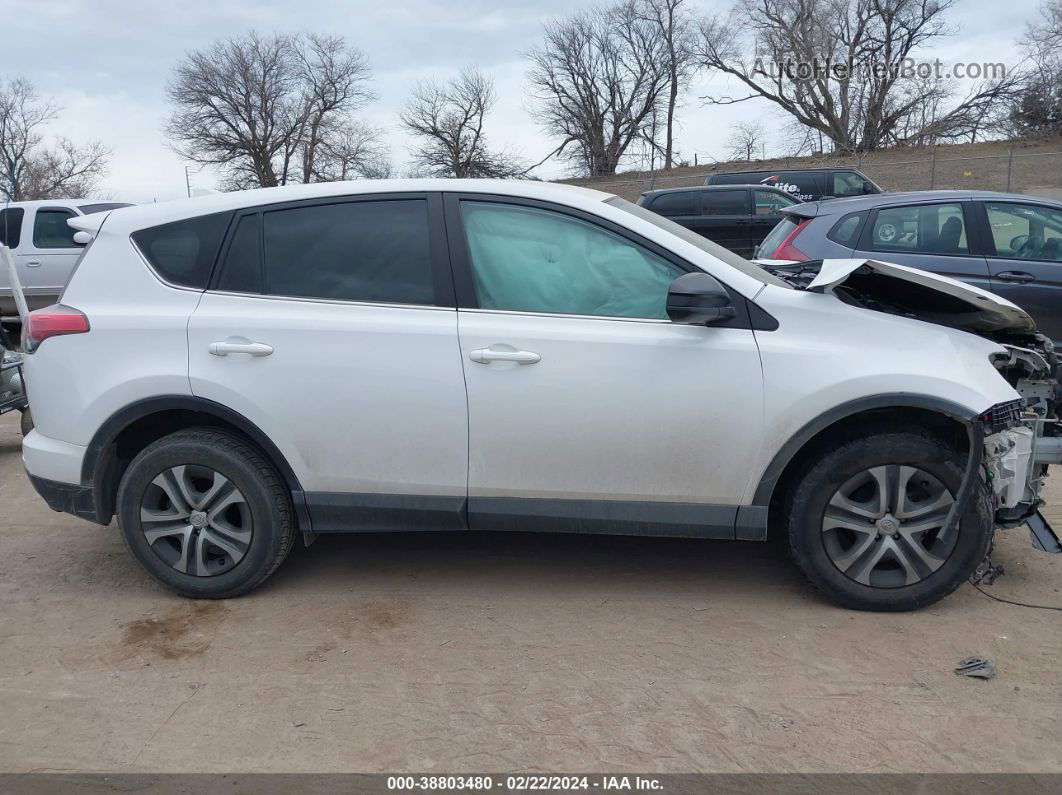 2018 Toyota Rav4 Le White vin: 2T3ZFREV4JW510265