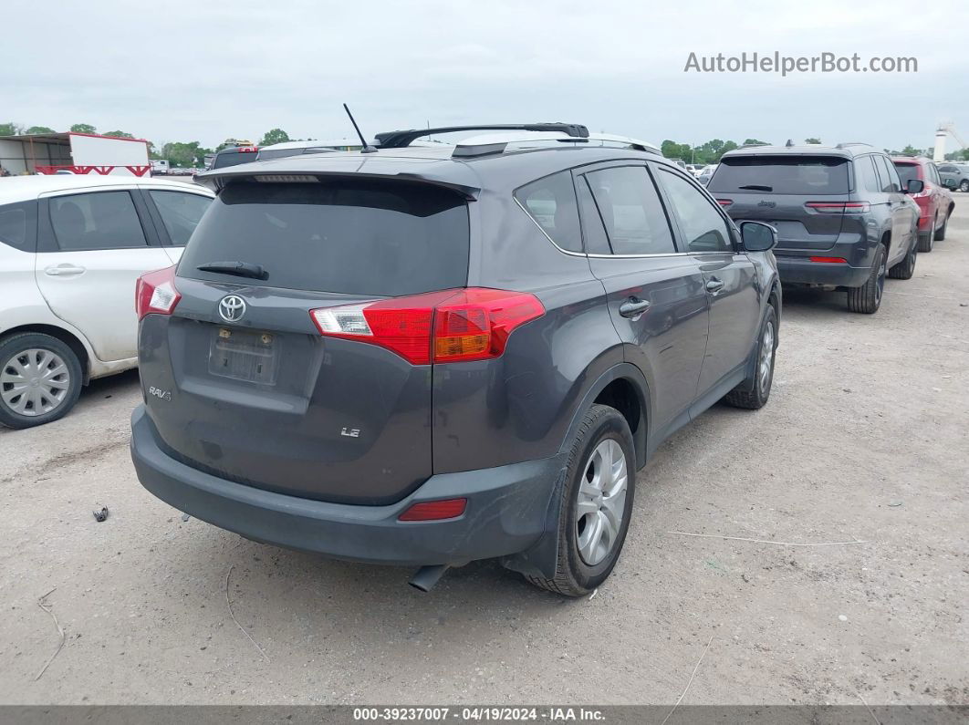 2015 Toyota Rav4 Le Gray vin: 2T3ZFREV5FW206126