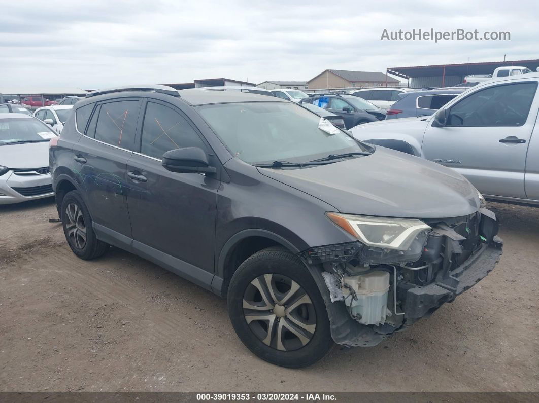 2016 Toyota Rav4 Le Gray vin: 2T3ZFREV5GW235286