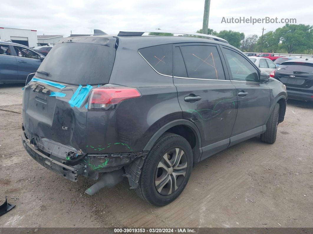 2016 Toyota Rav4 Le Gray vin: 2T3ZFREV5GW235286