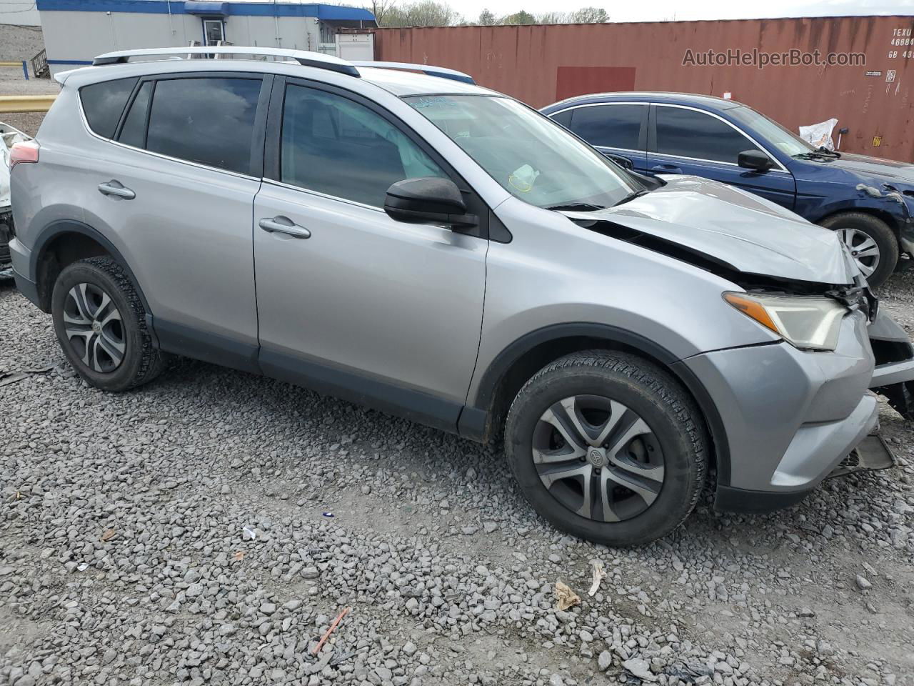 2016 Toyota Rav4 Le Silver vin: 2T3ZFREV5GW281877