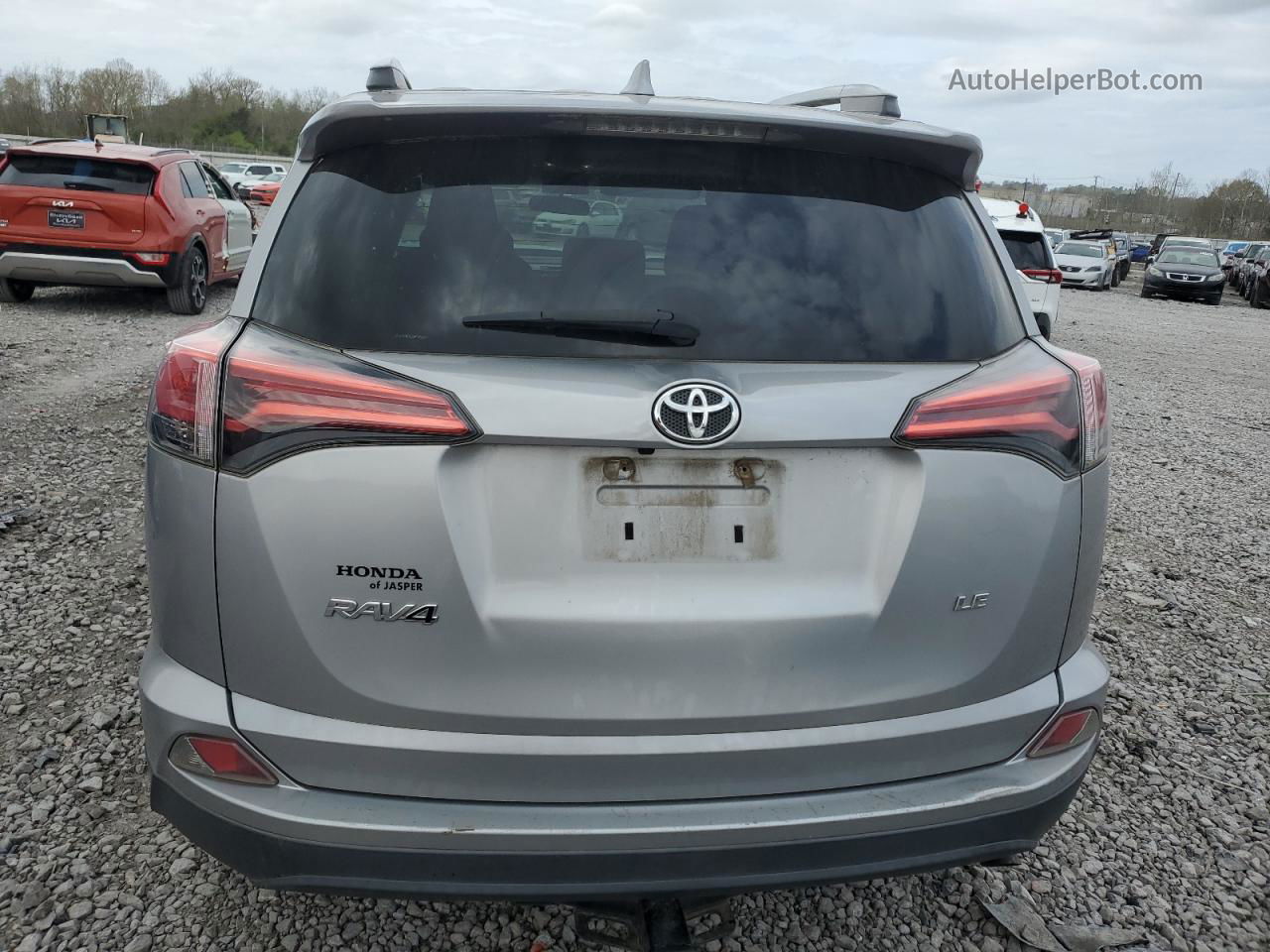 2016 Toyota Rav4 Le Silver vin: 2T3ZFREV5GW281877