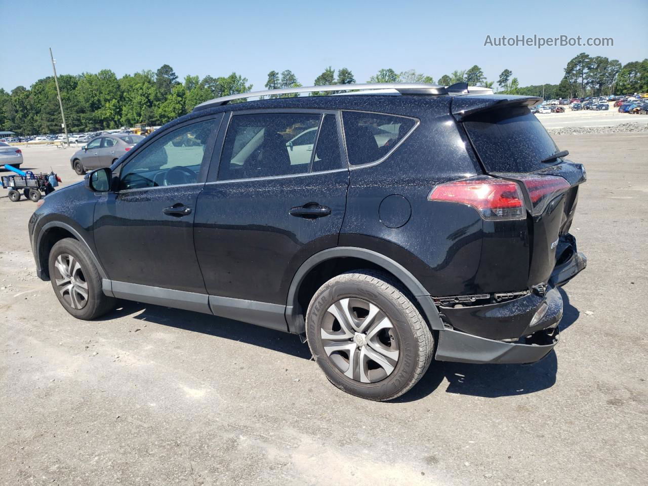 2017 Toyota Rav4 Le Черный vin: 2T3ZFREV5HW363464