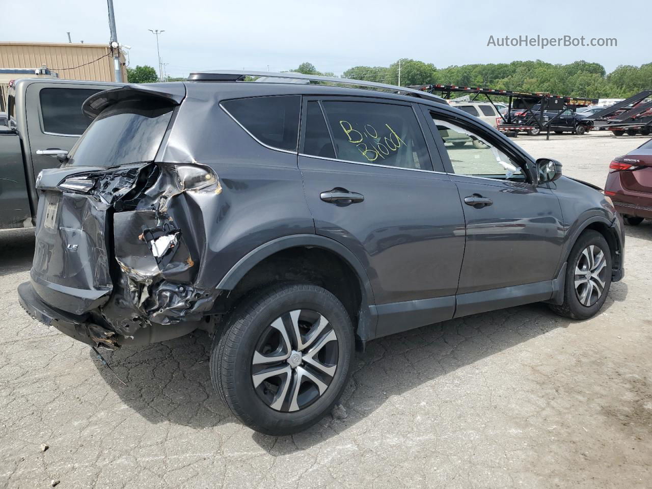 2017 Toyota Rav4 Le Gray vin: 2T3ZFREV5HW395685