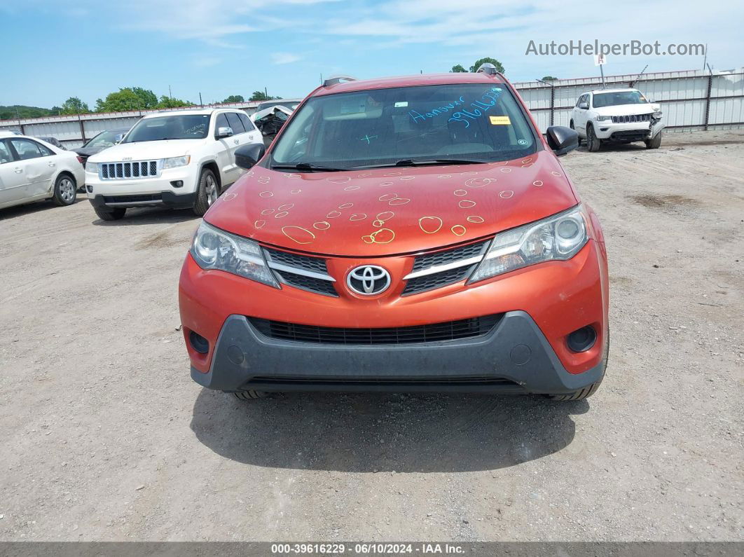 2015 Toyota Rav4 Le Orange vin: 2T3ZFREV7FW168060