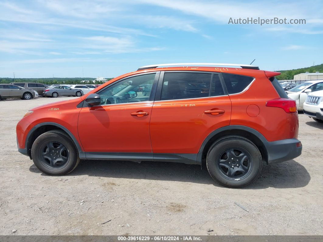 2015 Toyota Rav4 Le Orange vin: 2T3ZFREV7FW168060