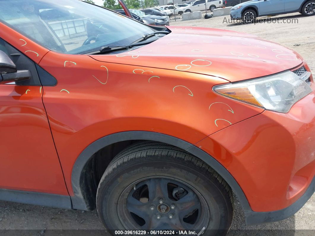 2015 Toyota Rav4 Le Orange vin: 2T3ZFREV7FW168060