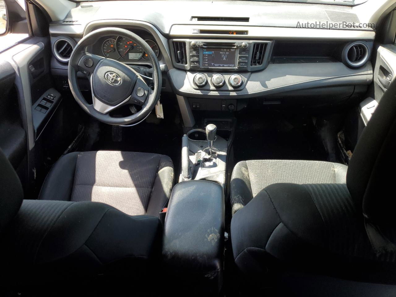 2016 Toyota Rav4 Le Черный vin: 2T3ZFREV7GW274932