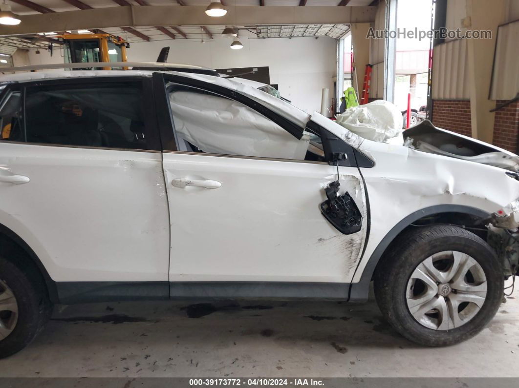 2015 Toyota Rav4 Le White vin: 2T3ZFREV8FW135844