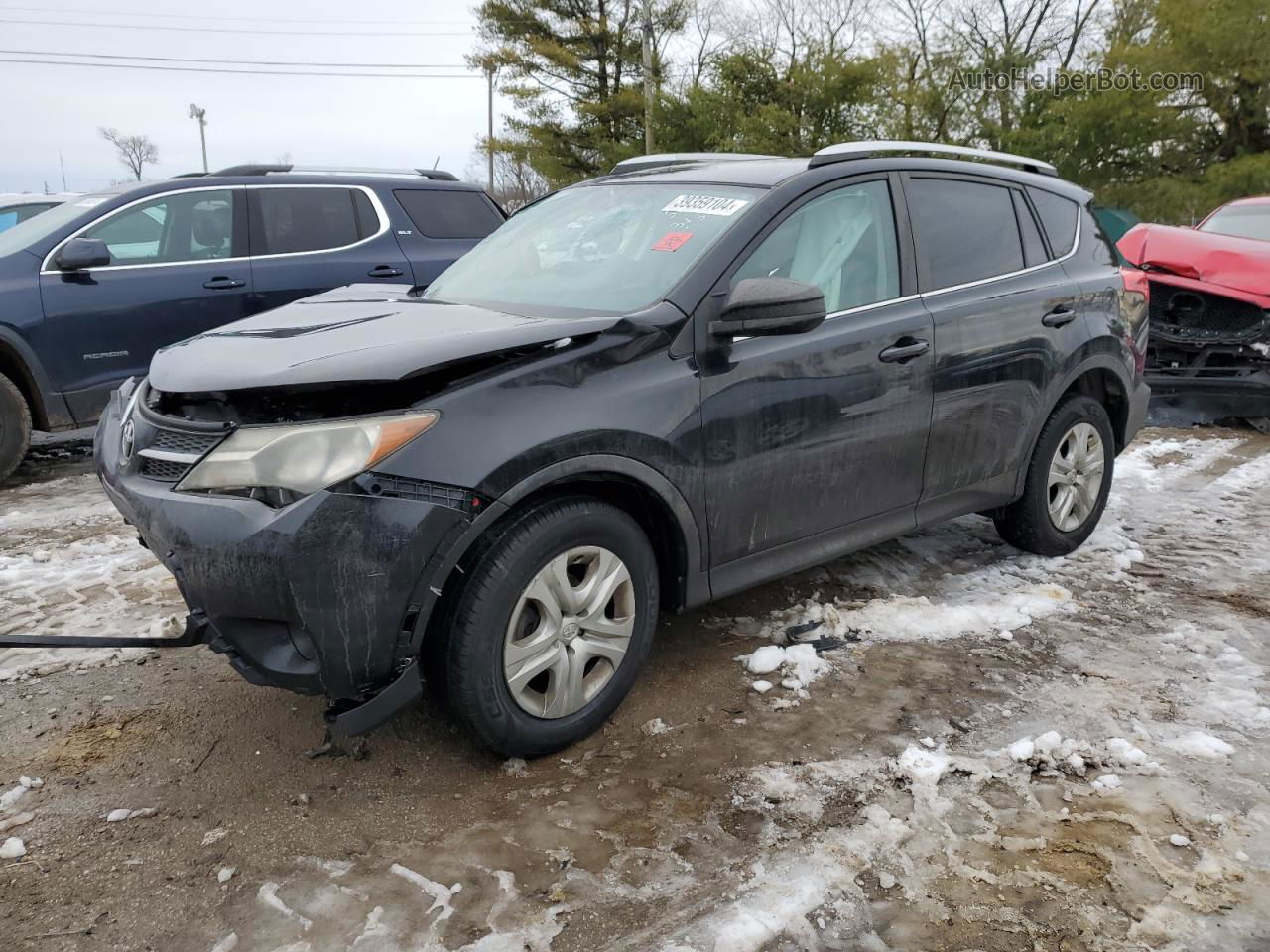 2015 Toyota Rav4 Le Black vin: 2T3ZFREVXFW186813