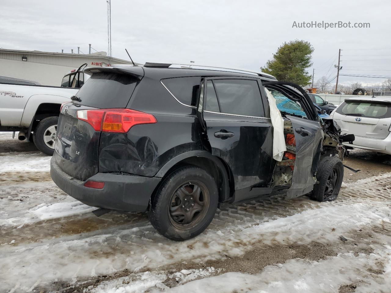 2015 Toyota Rav4 Le Black vin: 2T3ZFREVXFW186813