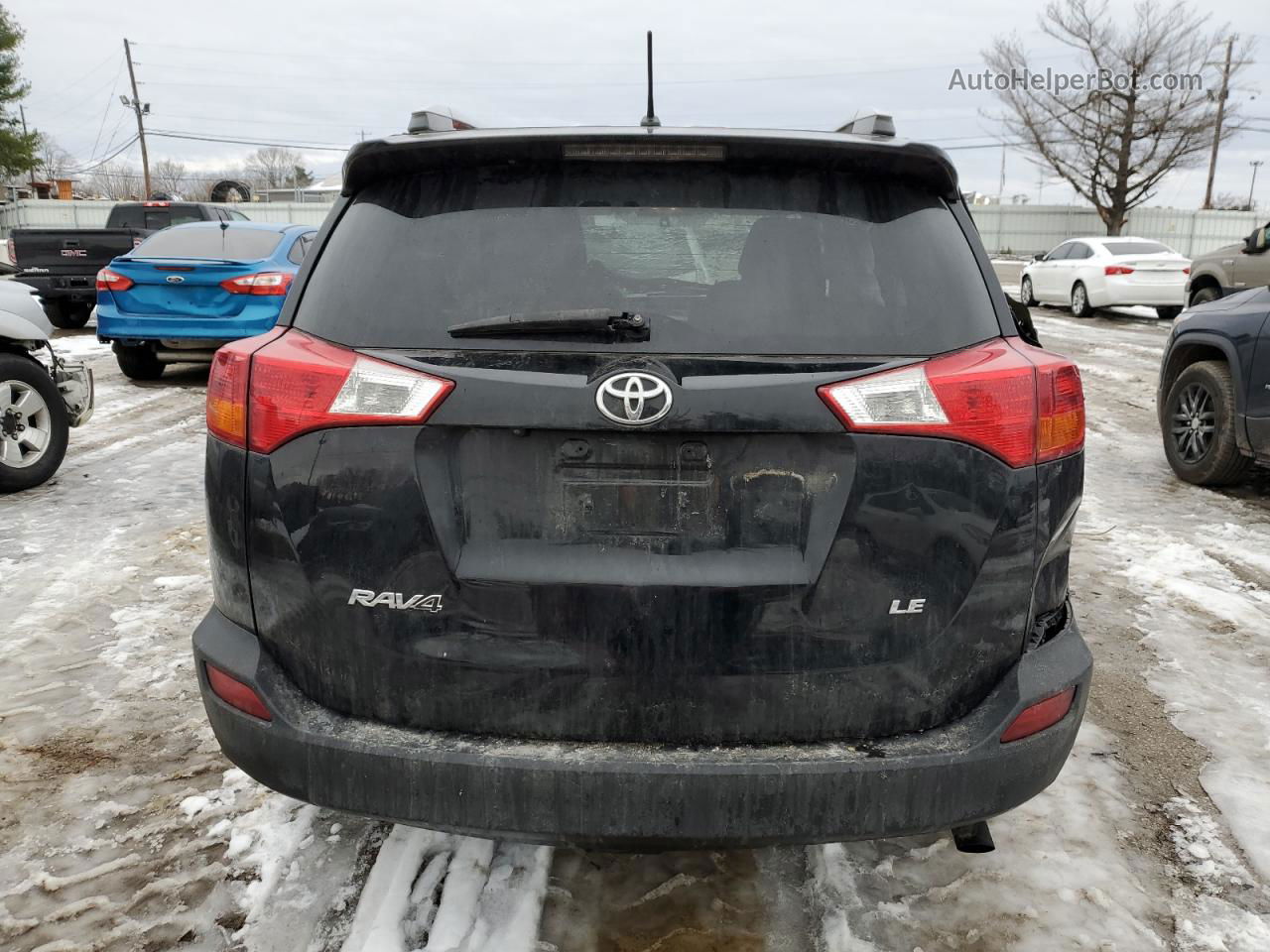 2015 Toyota Rav4 Le Black vin: 2T3ZFREVXFW186813