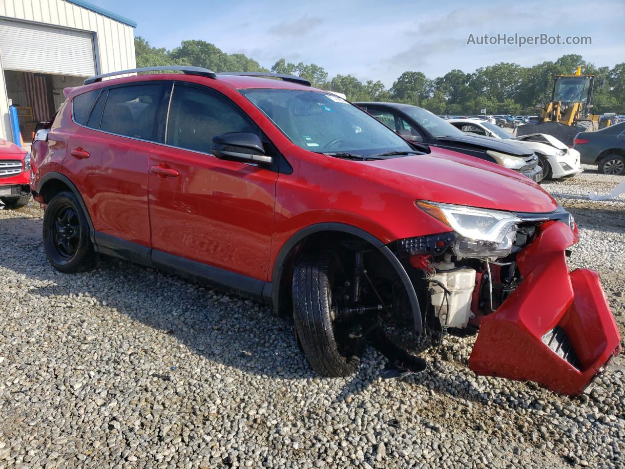 2016 Toyota Rav4 Le Красный vin: 2T3ZFREVXGW293488