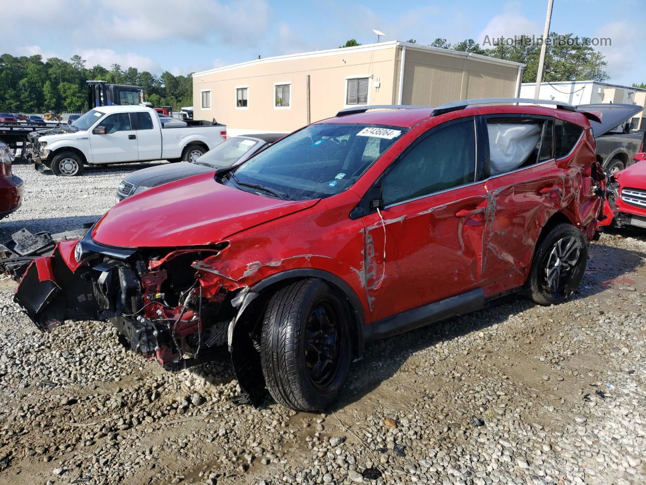 2016 Toyota Rav4 Le Красный vin: 2T3ZFREVXGW293488