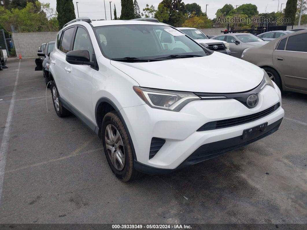 2018 Toyota Rav4 Le Белый vin: 2T3ZFREVXJW416441