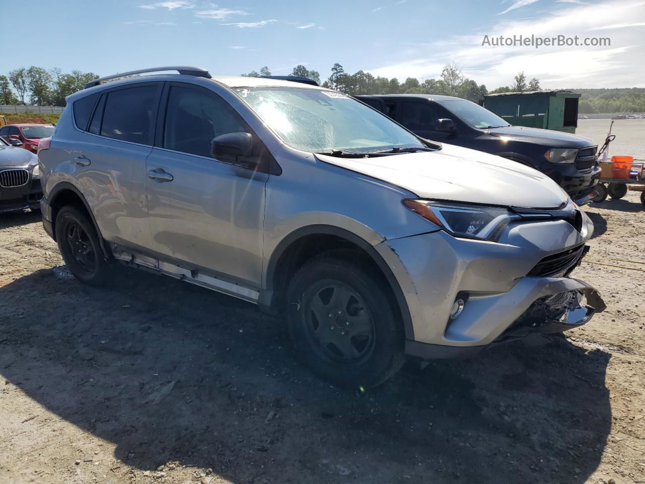 2018 Toyota Rav4 Le Silver vin: 2T3ZFREVXJW522744