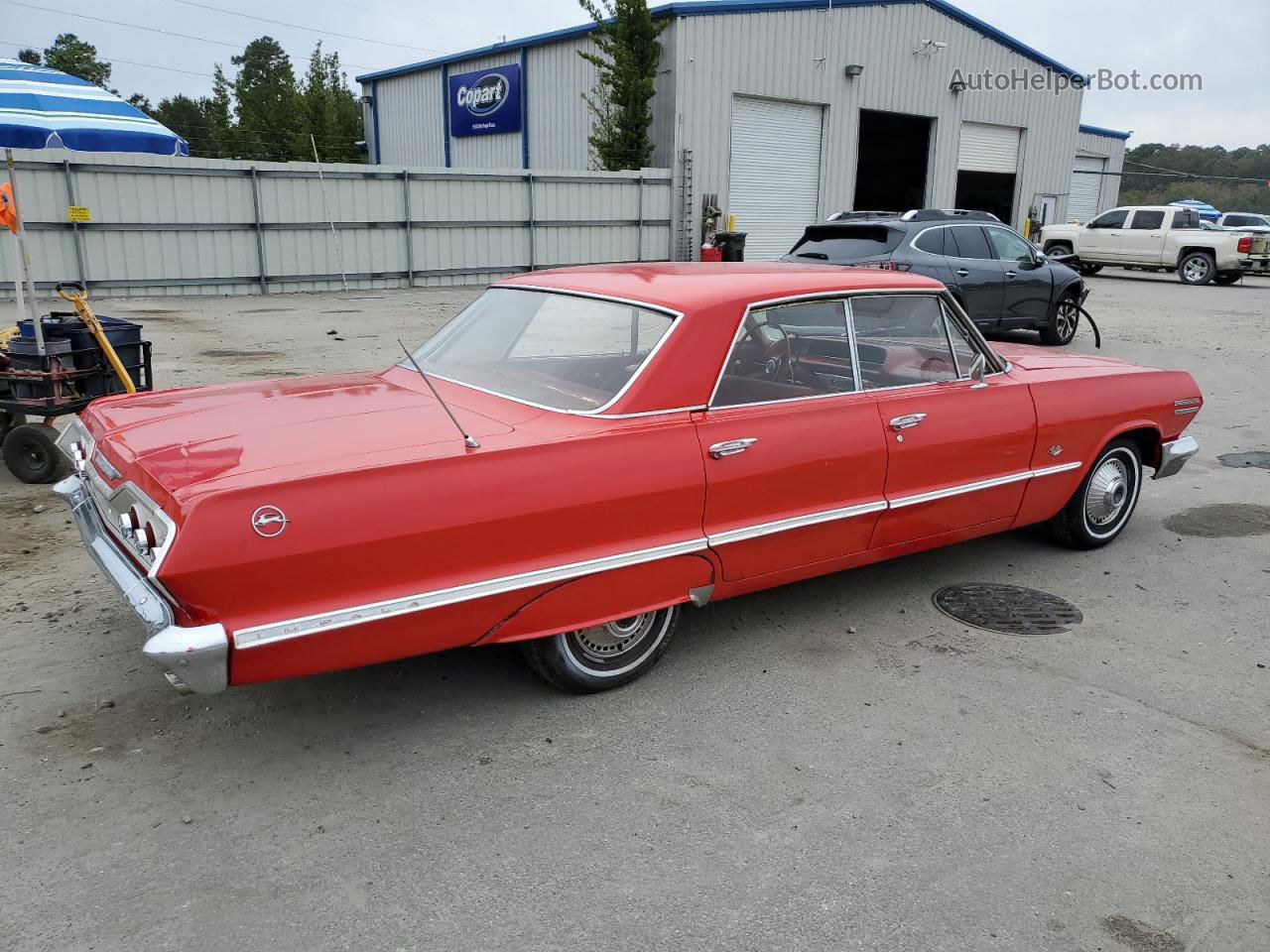 1963 Chevrolet Impala Red vin: 31839A192238