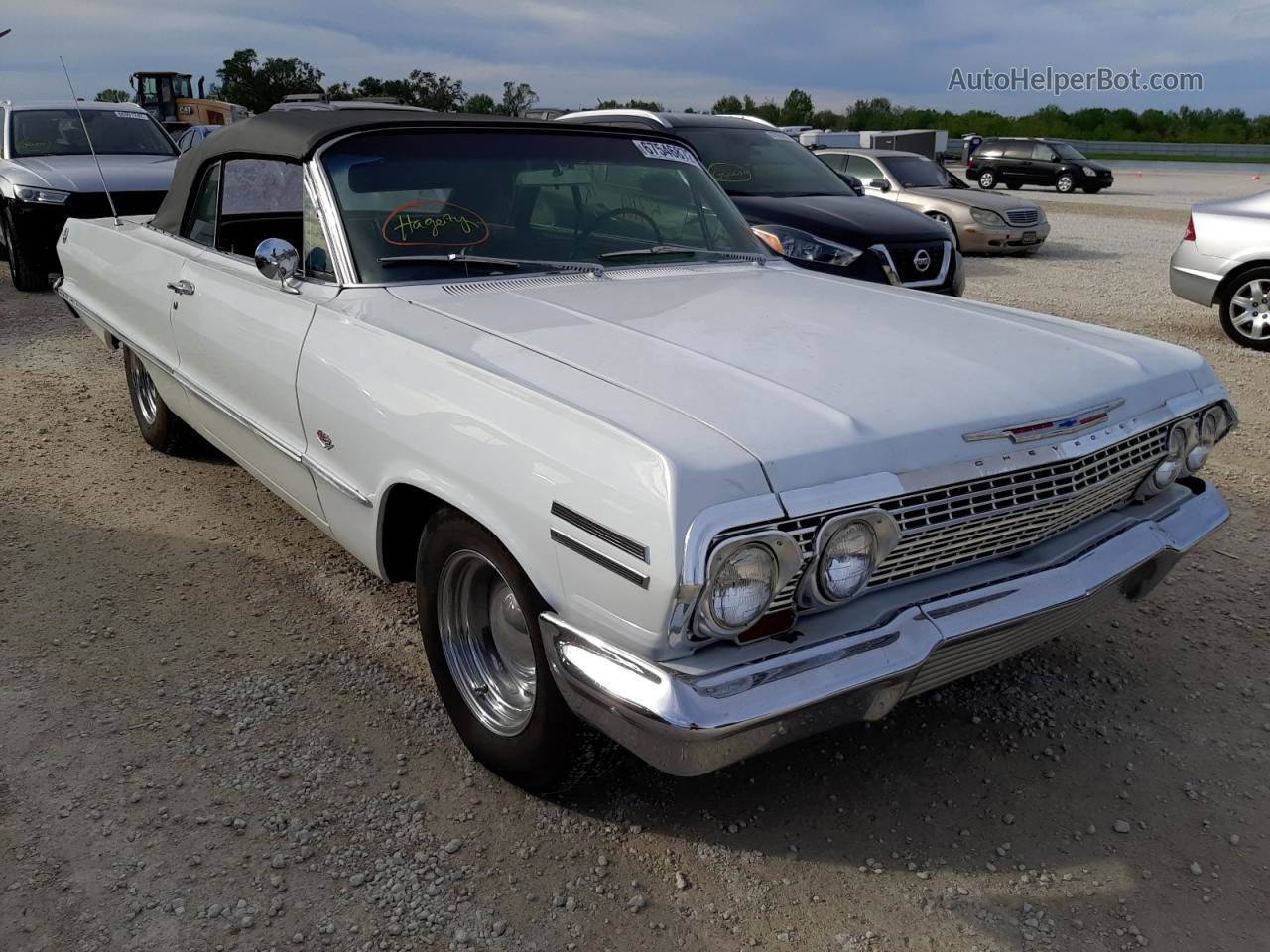 1963 Chevrolet Impala  Ss White vin: 31867J329195