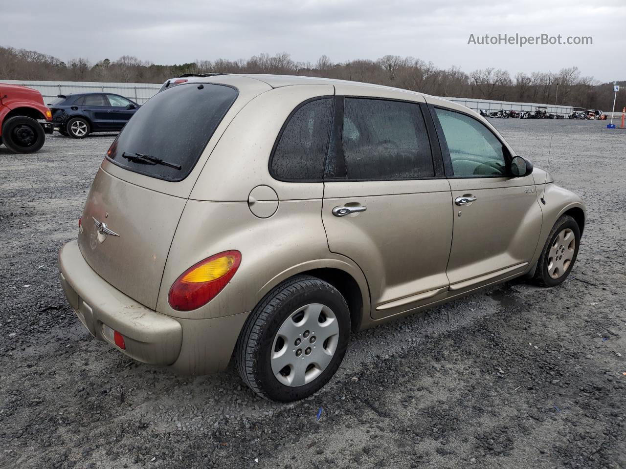 2004 Chrysler Pt Cruiser  Gold vin: 3C4FY48B14T262375