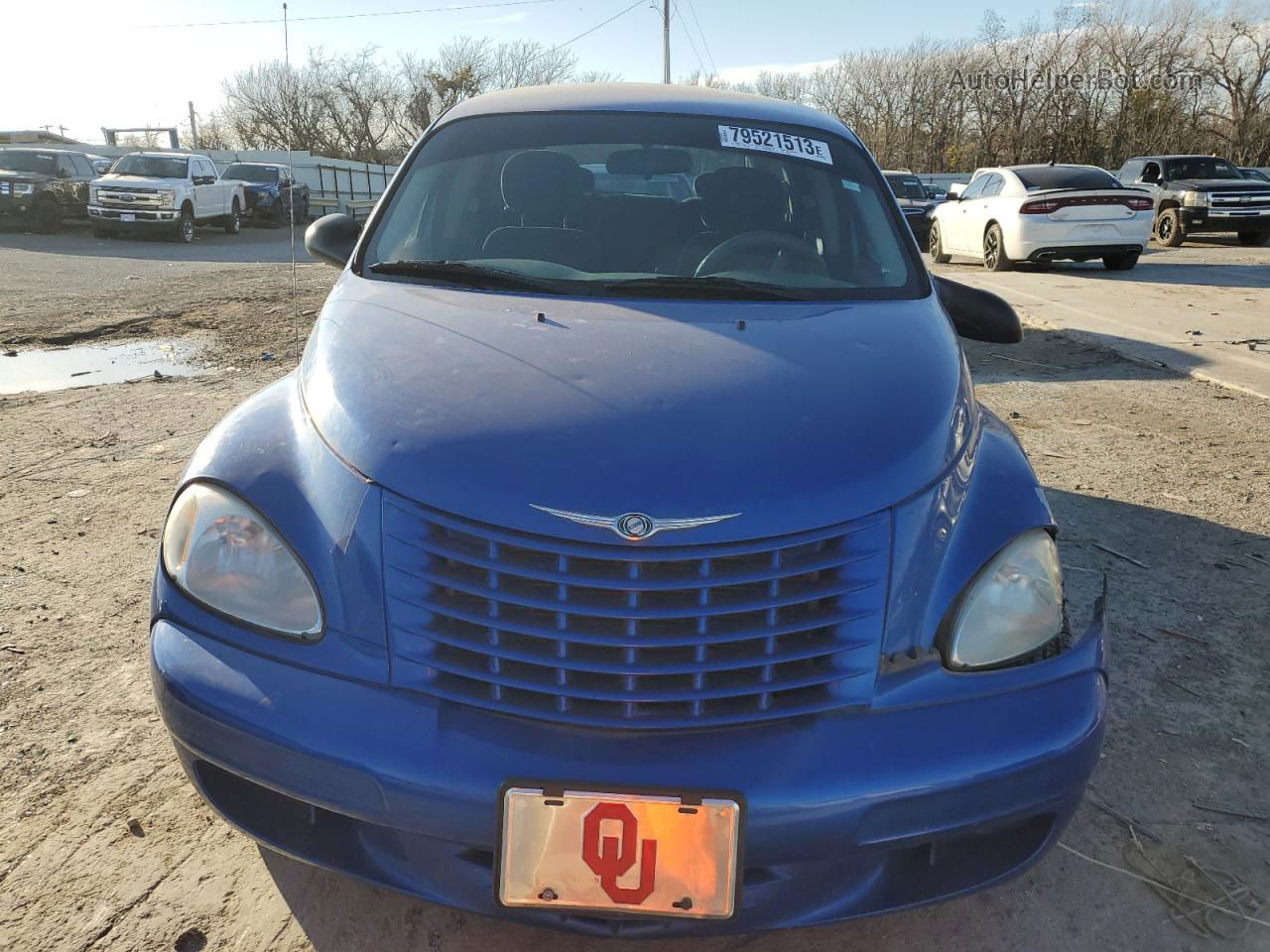 2004 Chrysler Pt Cruiser  Синий vin: 3C4FY48B14T330092