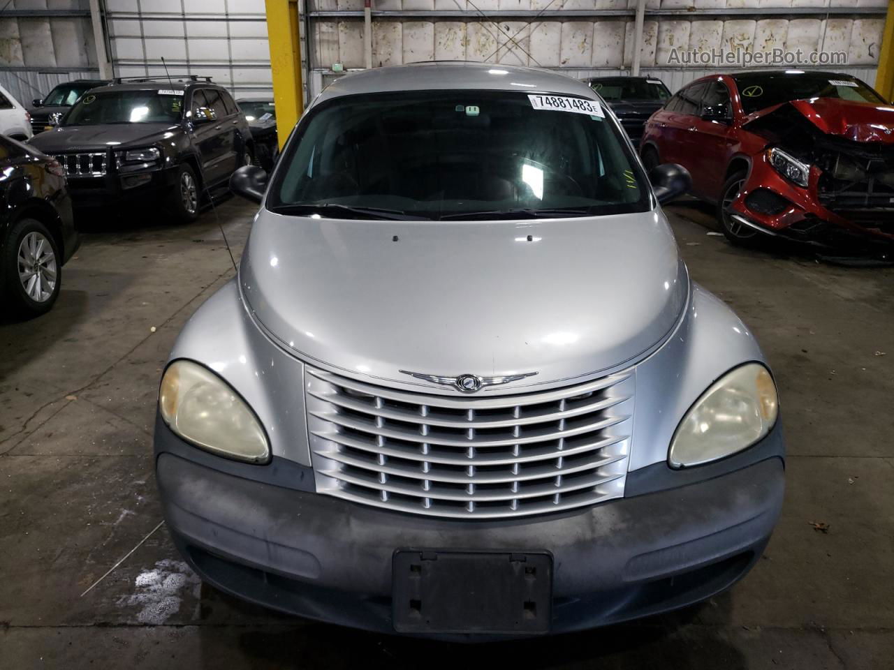 2004 Chrysler Pt Cruiser  Silver vin: 3C4FY48B24T287978