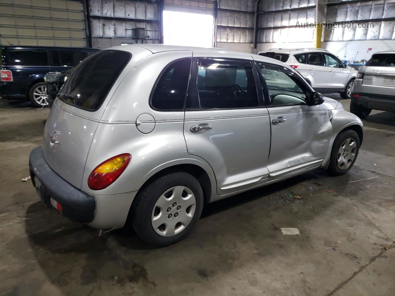 2004 Chrysler Pt Cruiser  Silver vin: 3C4FY48B24T287978