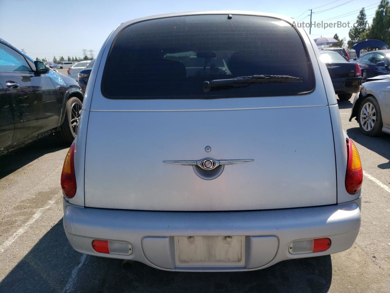 2004 Chrysler Pt Cruiser  Silver vin: 3C4FY48B24T313463