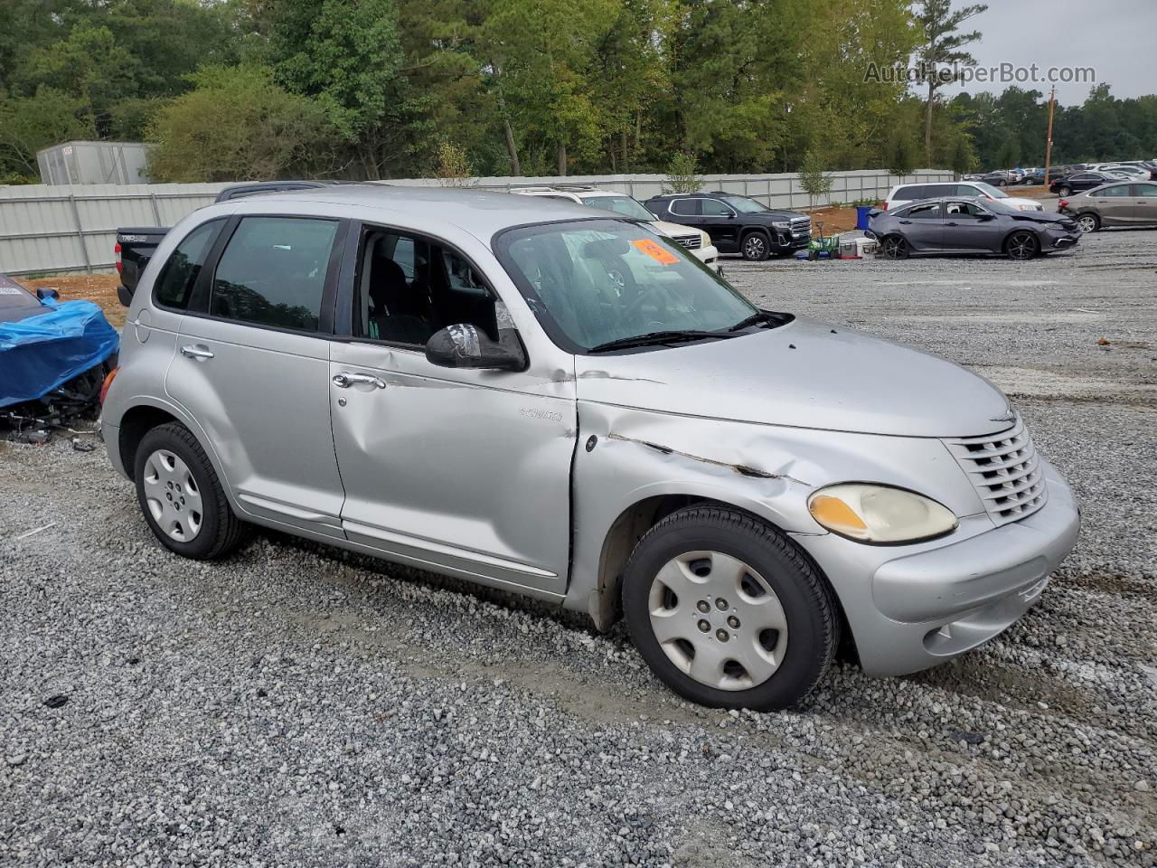 2004 Chrysler Pt Cruiser  Silver vin: 3C4FY48B34T355303