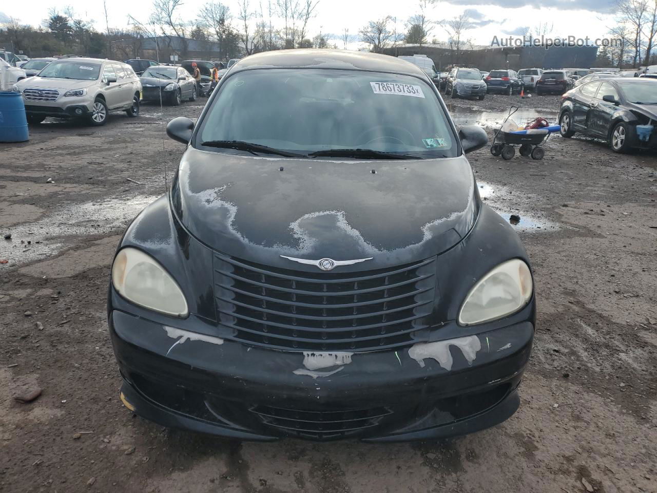 2004 Chrysler Pt Cruiser  Black vin: 3C4FY48B44T268851