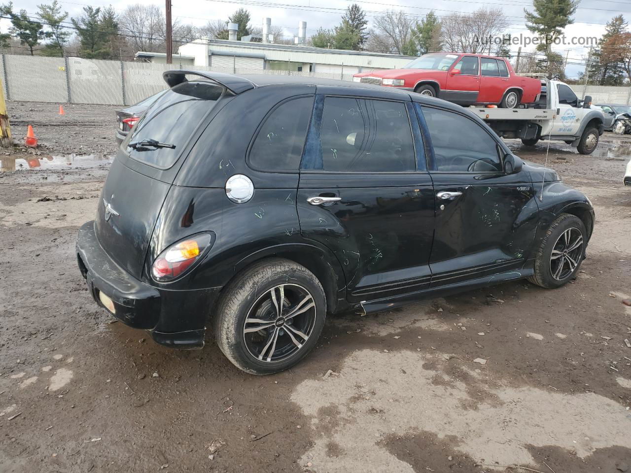 2004 Chrysler Pt Cruiser  Black vin: 3C4FY48B44T268851