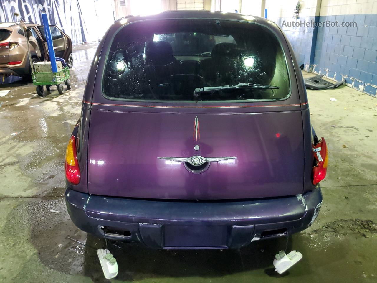 2004 Chrysler Pt Cruiser  Purple vin: 3C4FY48B44T285004