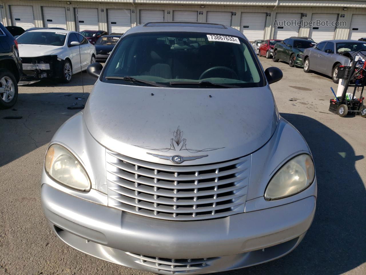 2004 Chrysler Pt Cruiser  Silver vin: 3C4FY48B44T308782