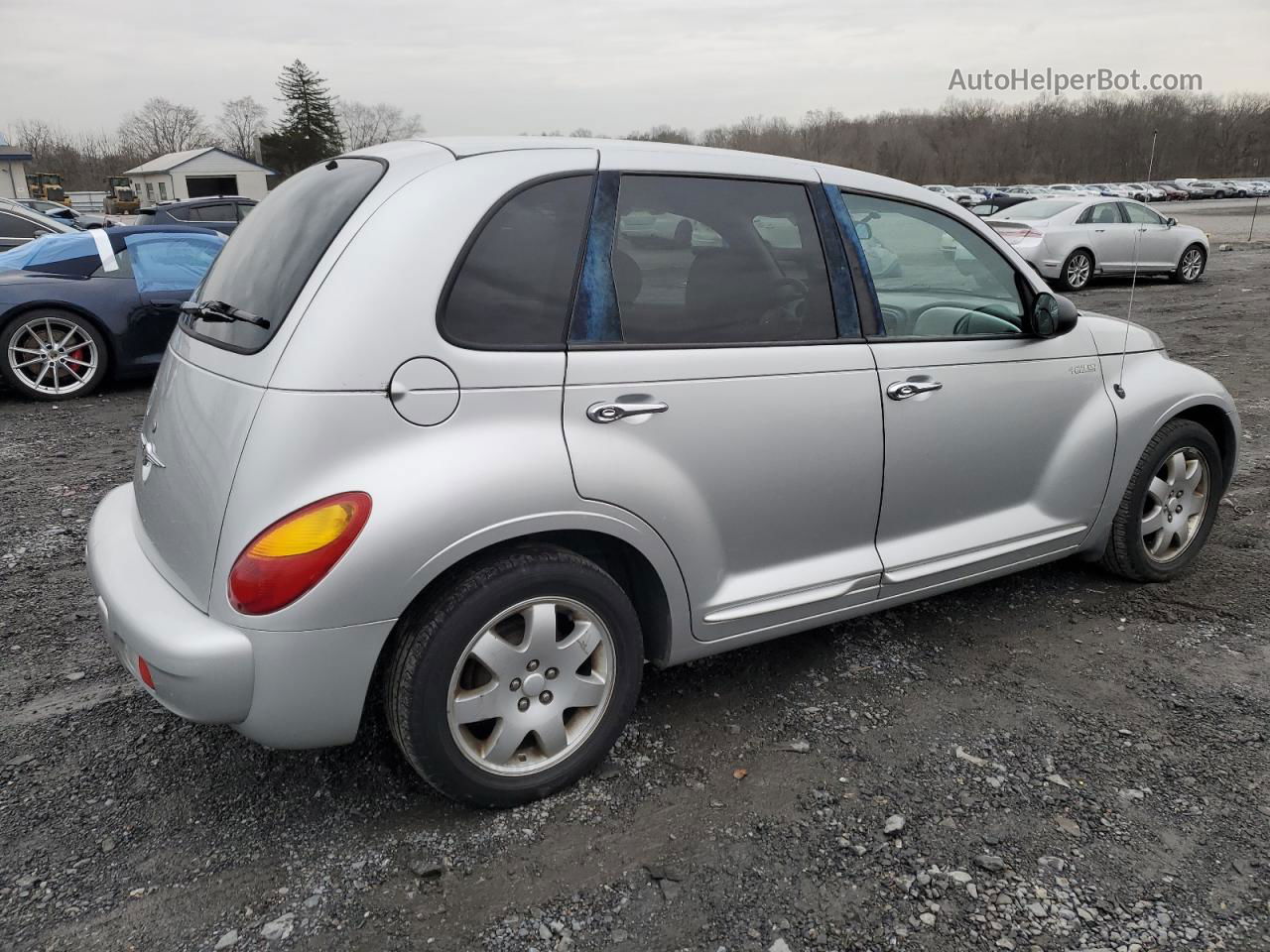 2004 Chrysler Pt Cruiser  Серебряный vin: 3C4FY48B44T315750