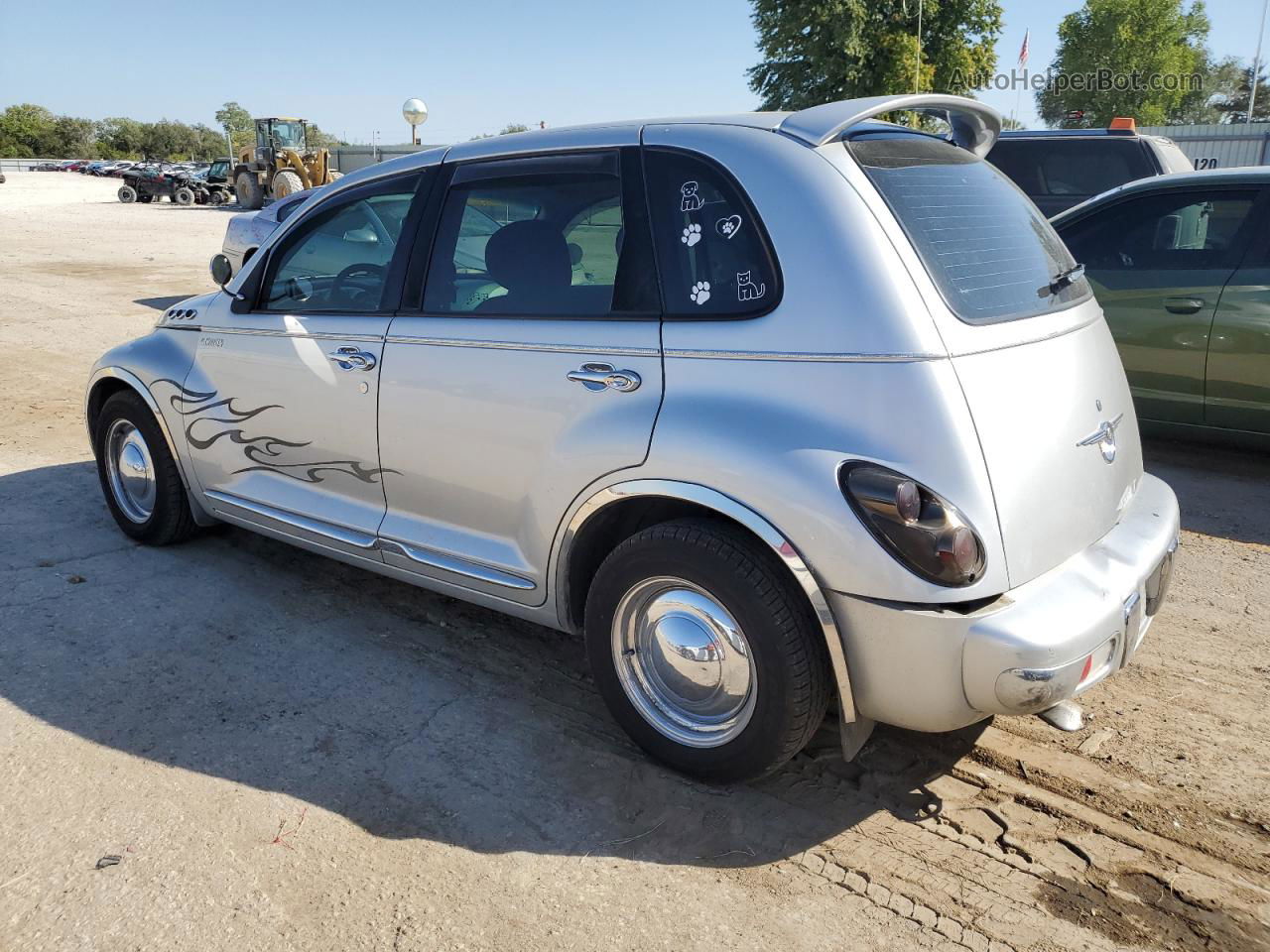 2004 Chrysler Pt Cruiser  Silver vin: 3C4FY48B44T319393