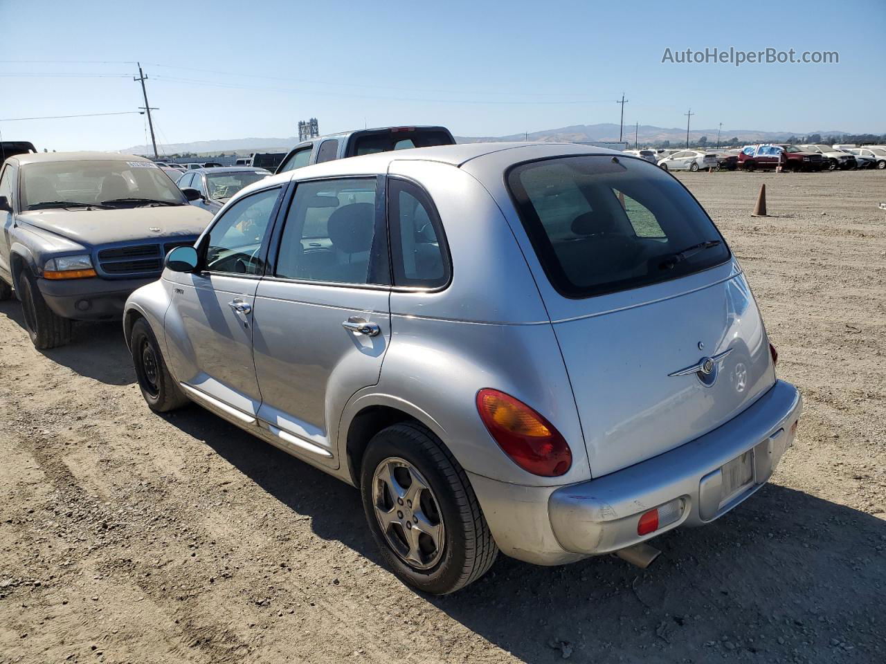 2004 Chrysler Pt Cruiser  Silver vin: 3C4FY48B44T320933